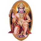"Hanuman Oval" T-Shirt